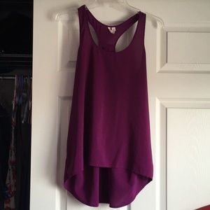 Purple tank top